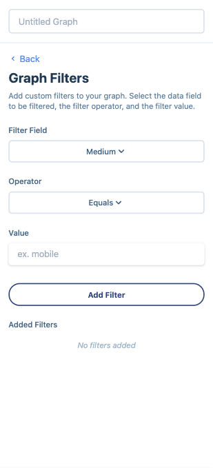 Create a custom report, filters
